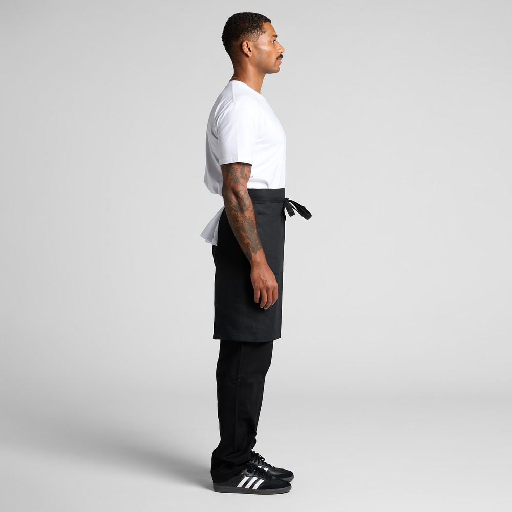 LINEN HALF APRON 1087