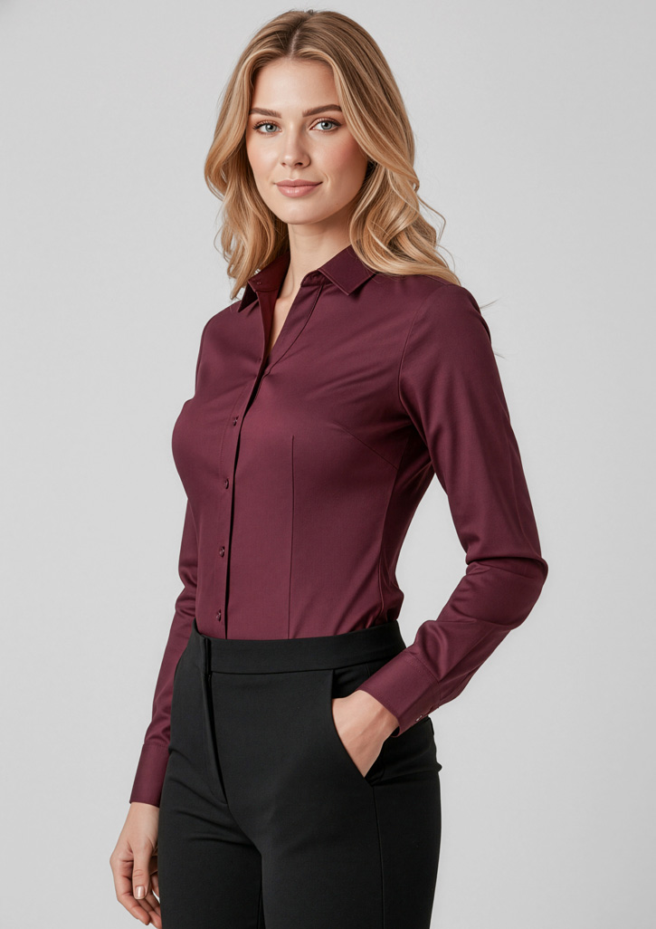 Womens Hudson Long Sleeve Shirt - Image 9