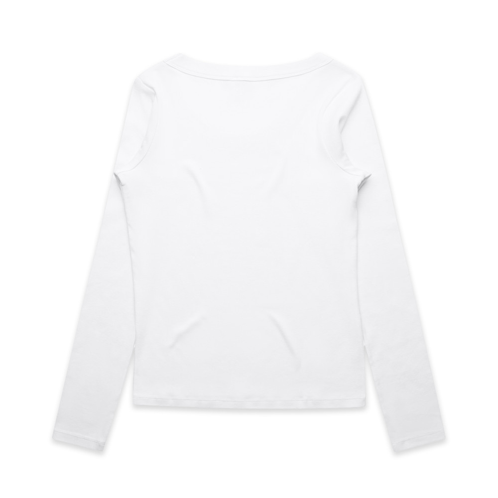 ORGANIC RIB LS TEE 4075
