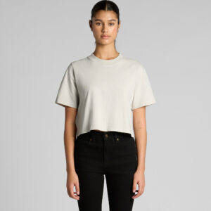 WOS HEAVY FADED CROP TEE 4089 