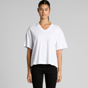 WOS MARTINA V NECK TEE 4095