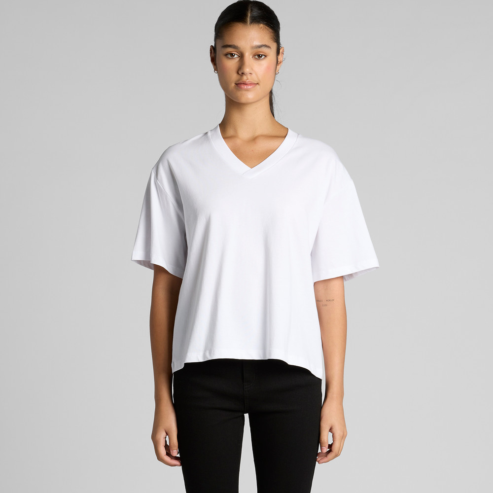 WOS MARTINA V NECK TEE 4095