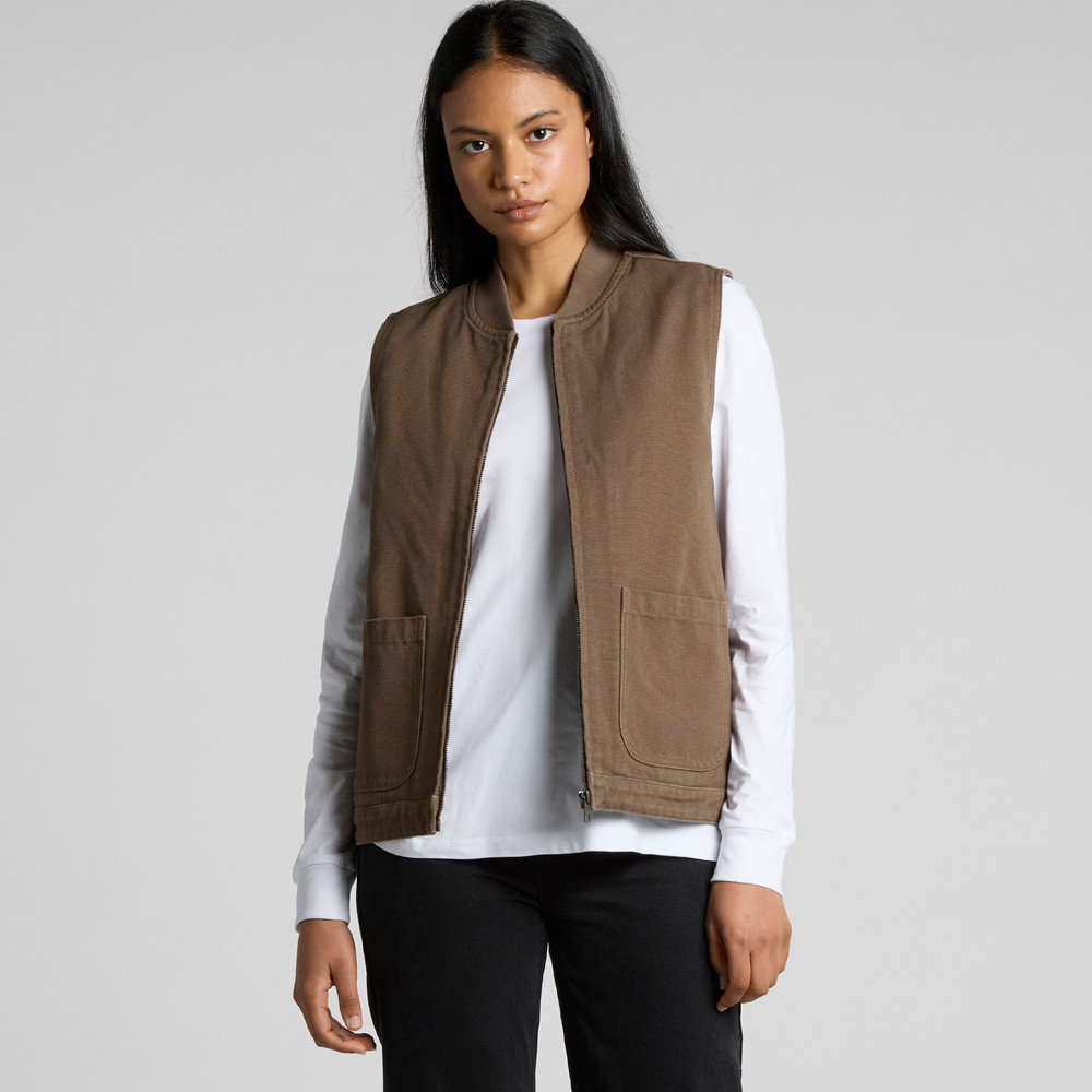 WOS CANVAS HEAVY VEST 4528