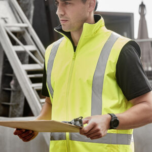 Unisex Hi Vis Waterproof Reversible Vest