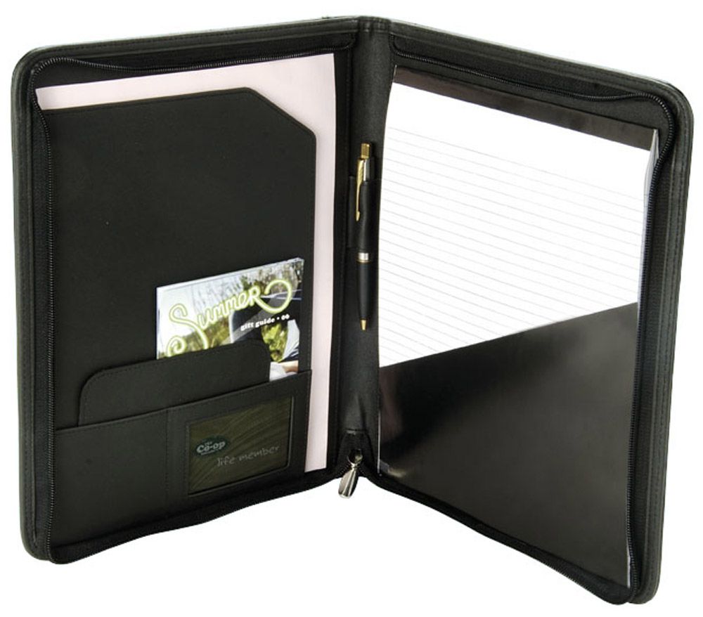 Leather A4 Compendium