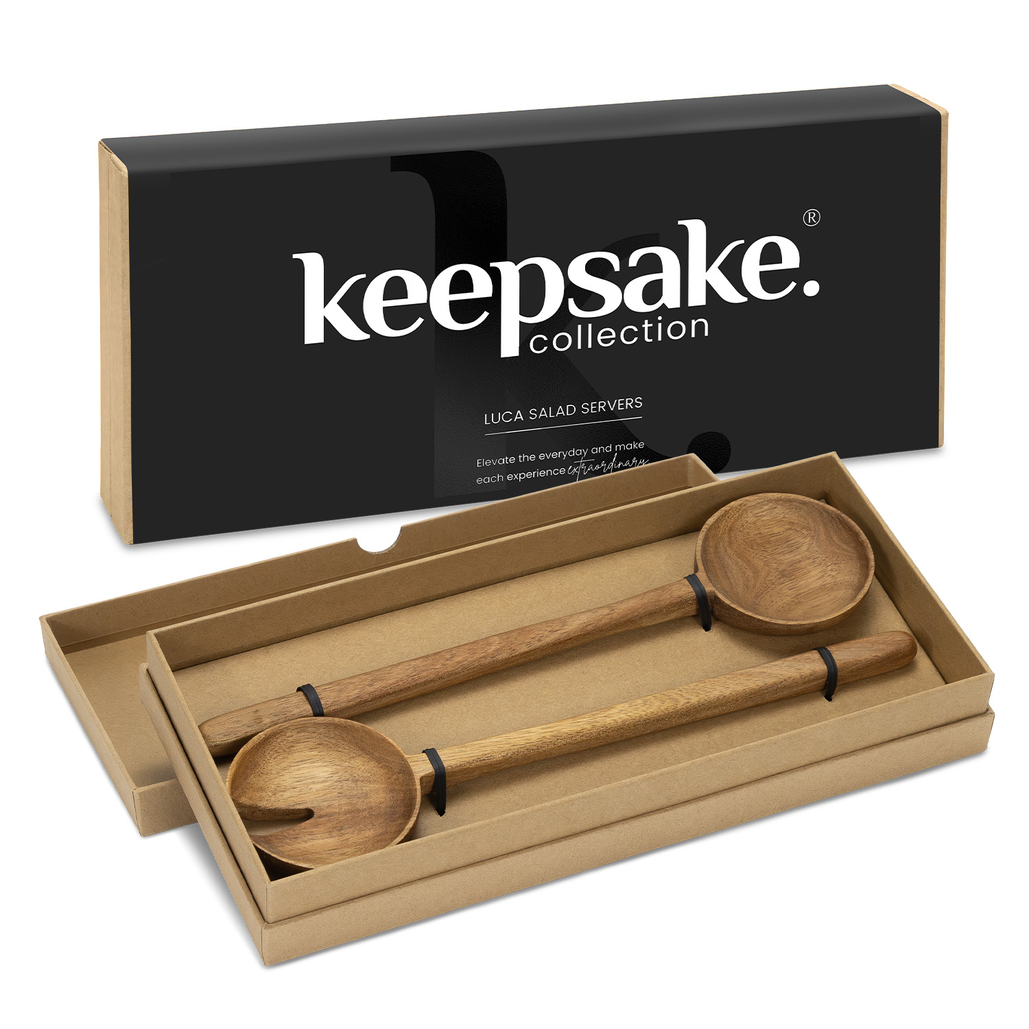 Keepsake Luca Salad Servers - Image 2