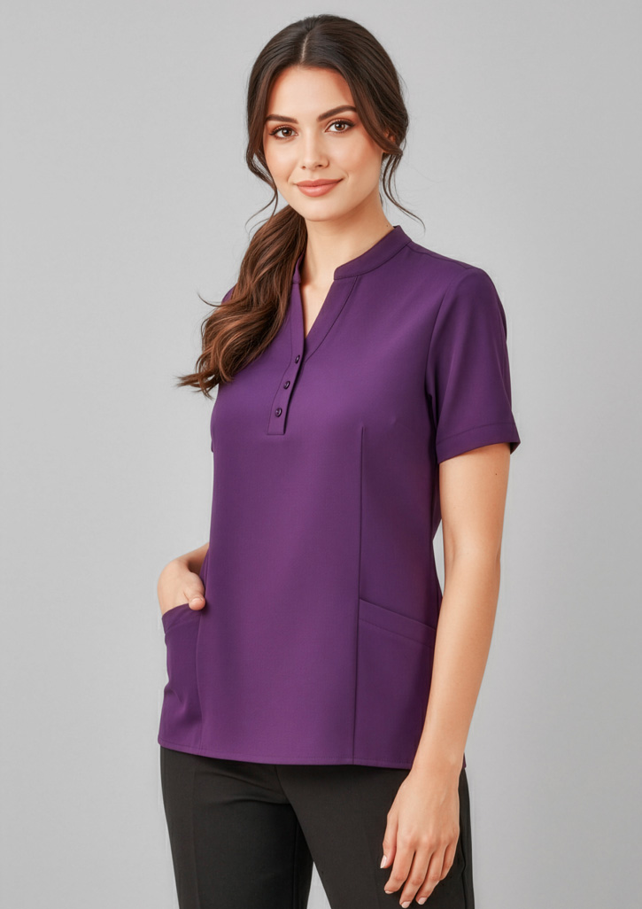Florence Womens Plain Tunic - Image 8