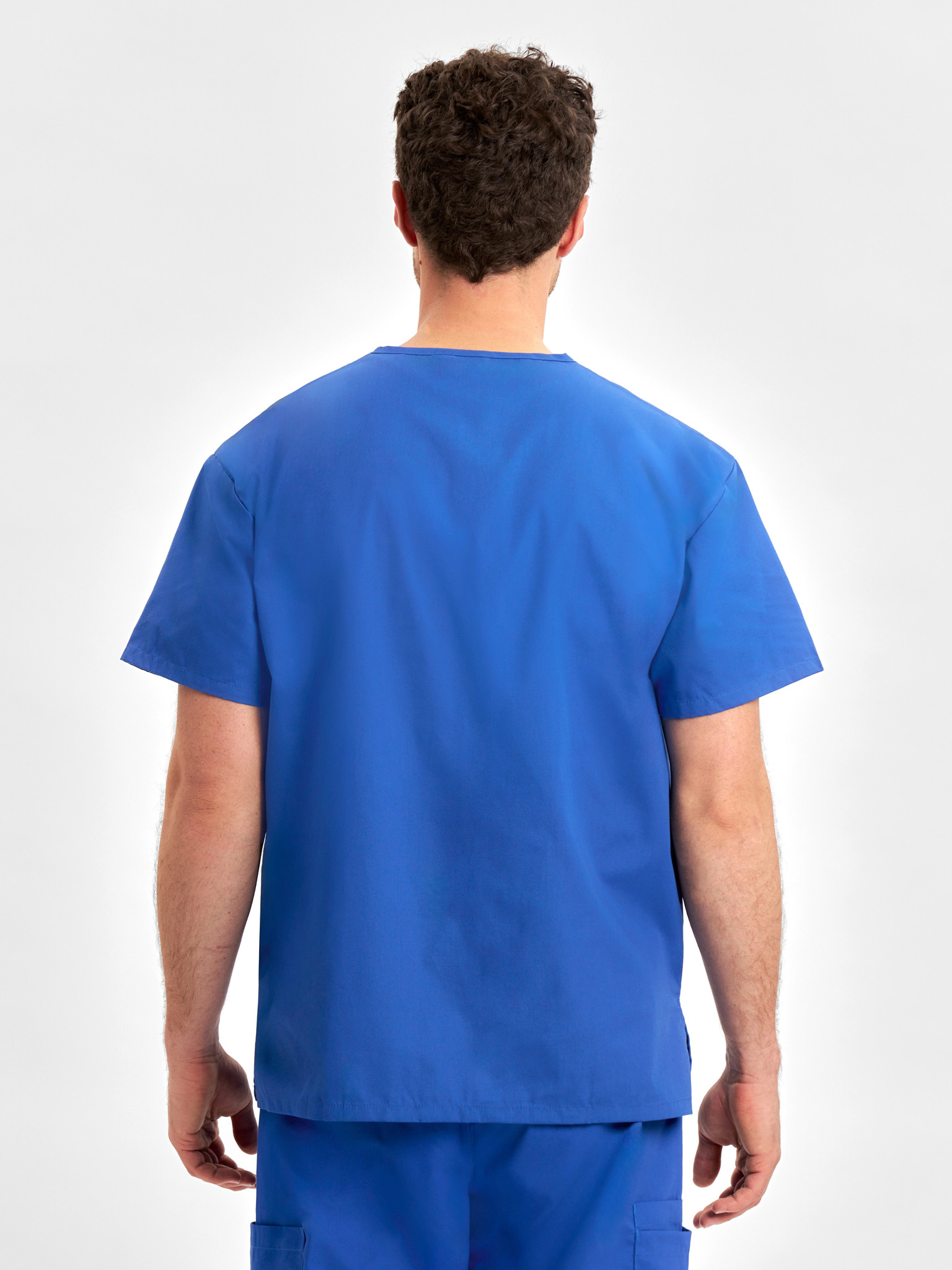 Classic Unisex Scrub Top - Image 3