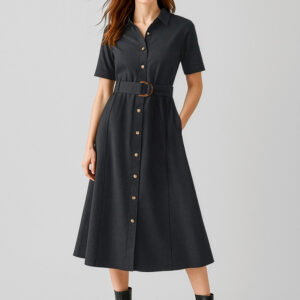 Adele Womens Midi Dress
