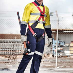 Mens Rugged Cooling Taped Overall
