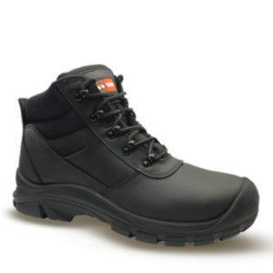 The Murray Zip - Black Ankle Lace Up with Zip
