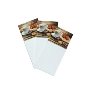 Large Magnetic Shopping Notepad (Custom CMYK print and Lined on leaves)
