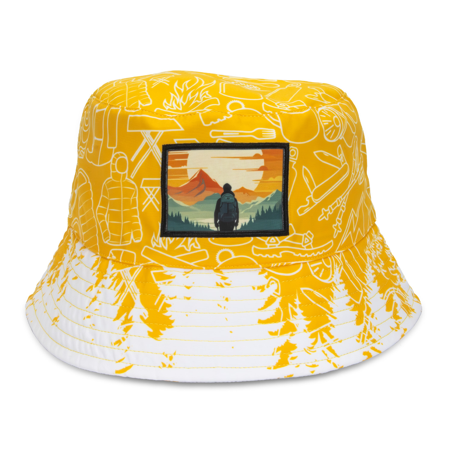 Sonny Custom Bucket Hat with Full Colour Patch - Image 3