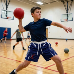 Custom Youth Active Shorts