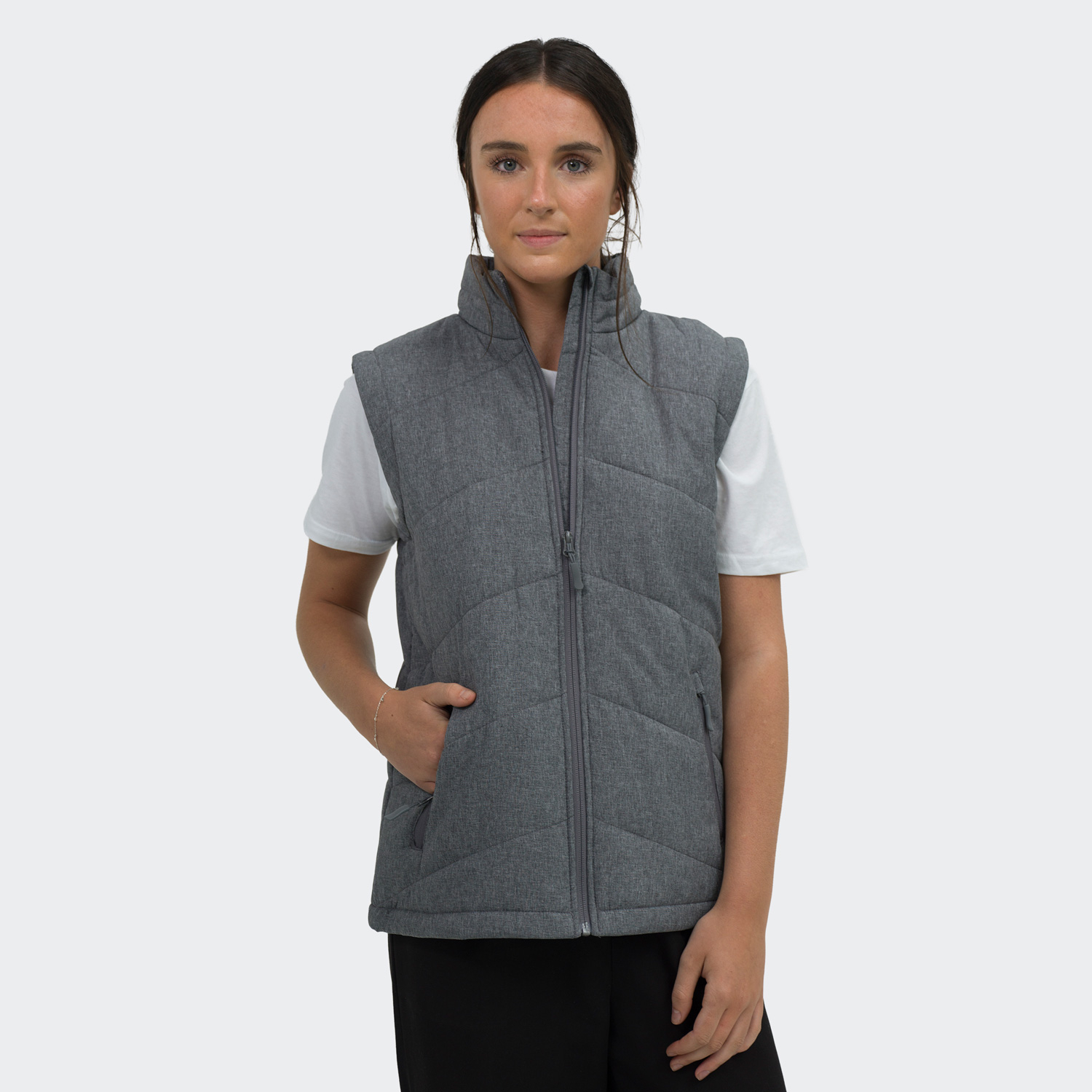 TRENDSWEAR Newport Womens Puffer Vest - Image 2